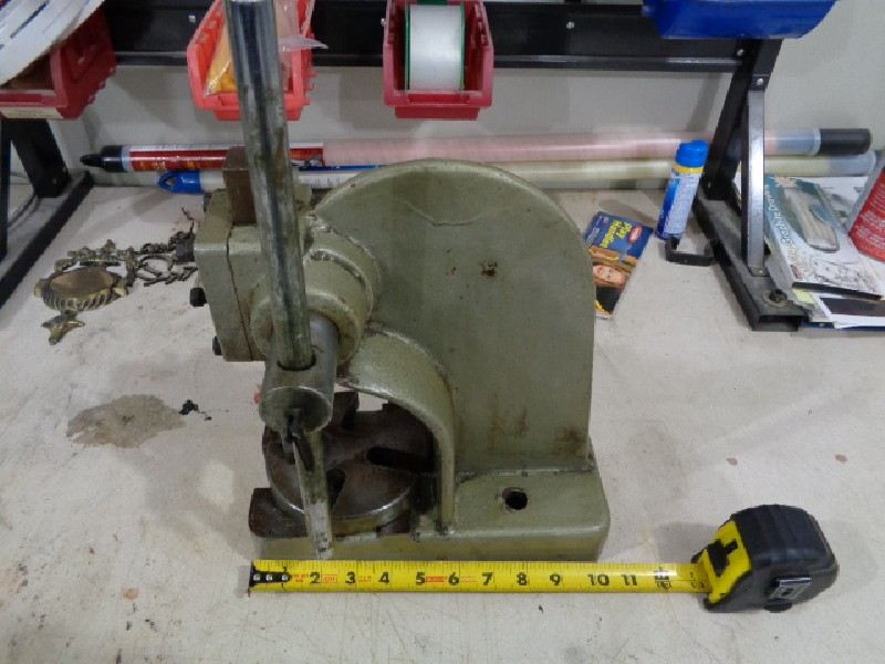 1 Ton Cast Iron Arbor Press - Stock #1304, photo 1 of 2