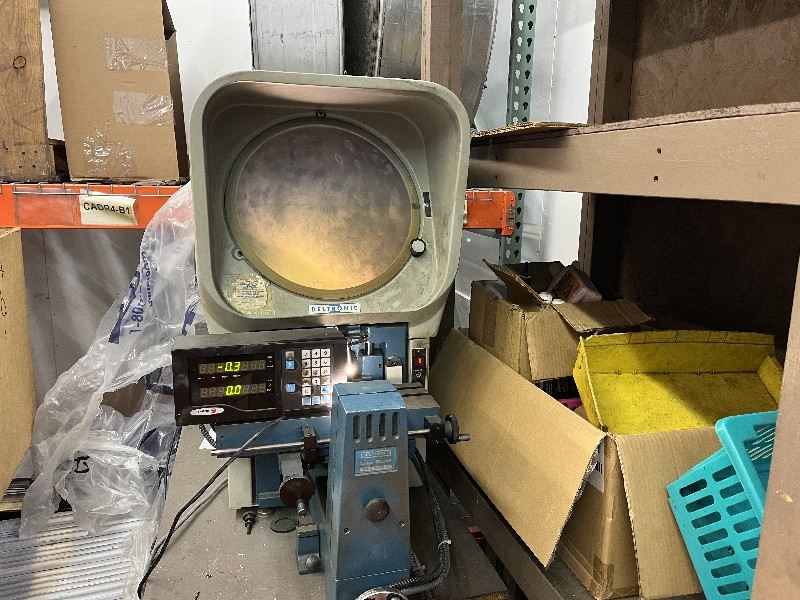 14" Deltronic DH14 Image Master Optical Comparator w/ DRO - Stock #1638