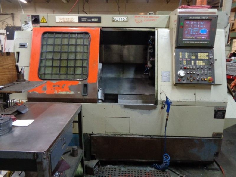 1992 Mazak SQT 15M CNC Turning Center - Stock #1241, photo 1 of 2
