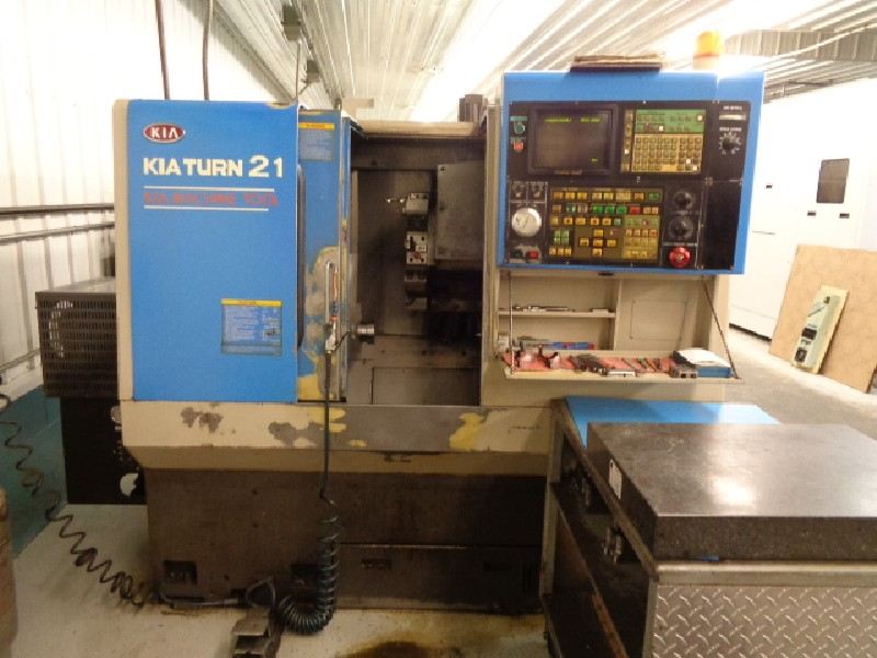 1993 Kia Turn 21 CNC Lathe - Stock #1301, photo 1 of 2