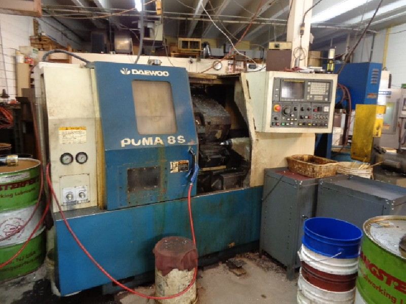 1996 Daewoo Puma 8S CNC Turning Center - Stock #1325, photo 1 of 2