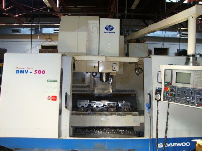 1998 Daewoo DMV 500 CNC Vertical Machining Center - Stock #1028, photo 1 of 2