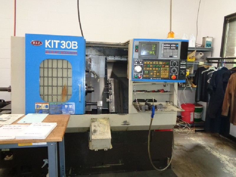 1999 KIA KIT30B CNC Slant Gang Tool Turning Center - Stock #1279, photo 1 of 2