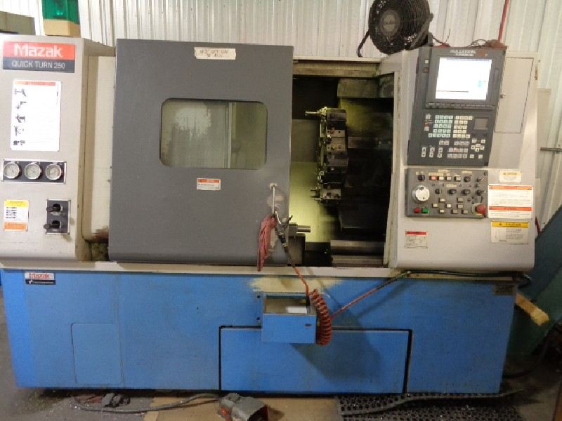 2002 Mazak QT 250 CNC Turning Center - Stock #1347, photo 1 of 2