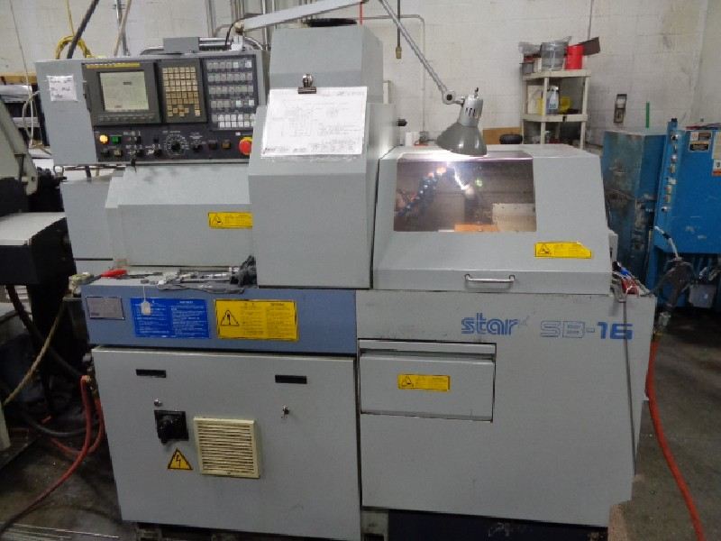 2003 Star SB16 Swiss Automatic Lathe - Stock #1345, photo 1 of 2