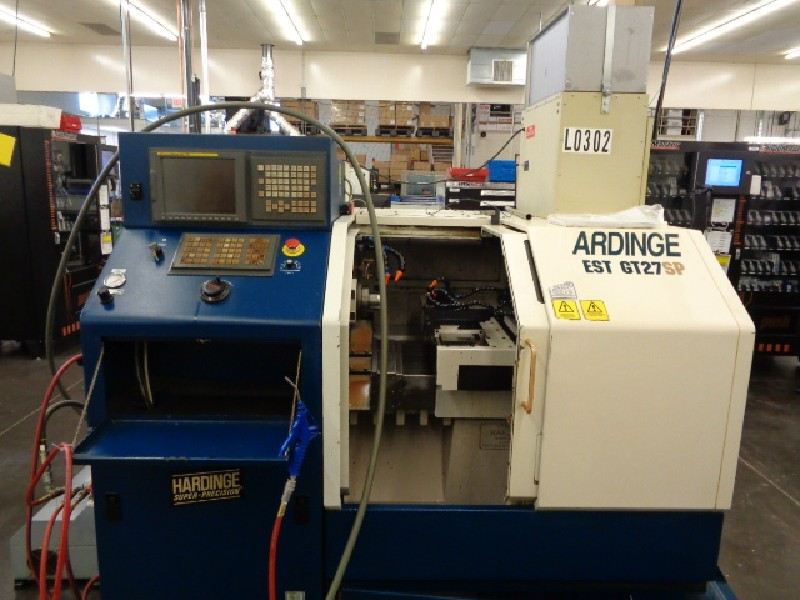 2004 Hardinge Quest GT27 SP CNC Gang Tool Turning Center - Stock #1181, photo 1 of 2