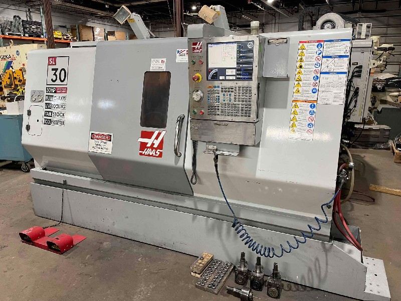 2008 HAAS SL30T CNC Turning Center with Live Tools - Stock #1350, photo 1 of 2