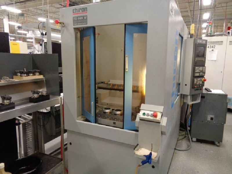 2010 Chiron FZ 08K W CNC Vertical Machining Center - Stock #1163, photo 1 of 2