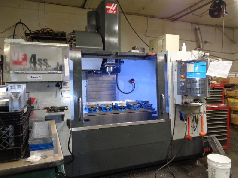 2015 Haas VF4SS CNC Vertical Machining Center - Stock #1309, photo 1 of 2