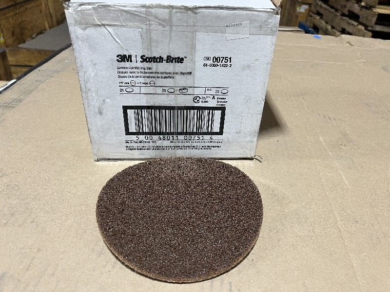 3M, 7" Scotch-Brite Surface Conditioning Disc - Stock #1626