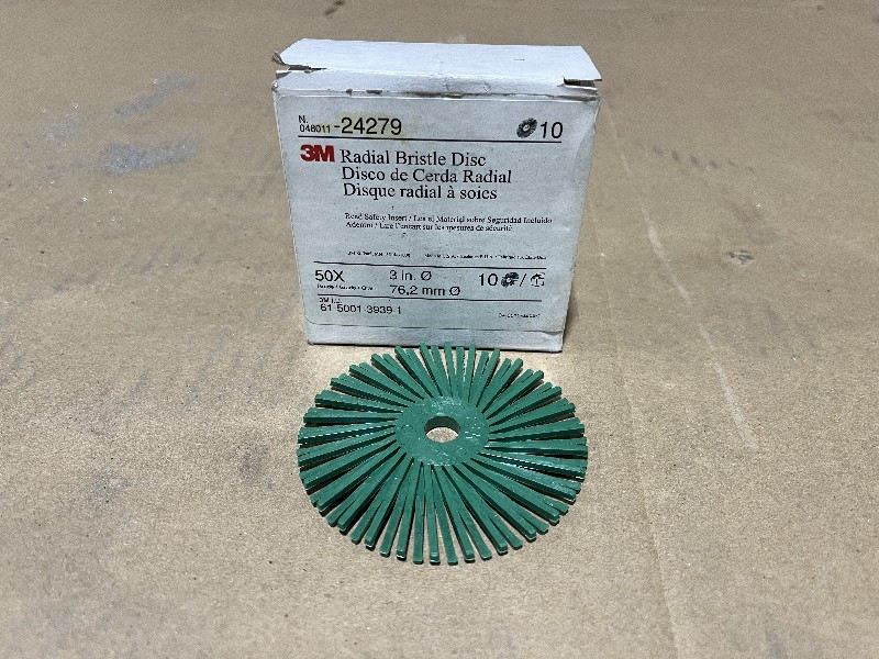 3M Scotch-Brite Radial Bristle Disc - Stock #1621