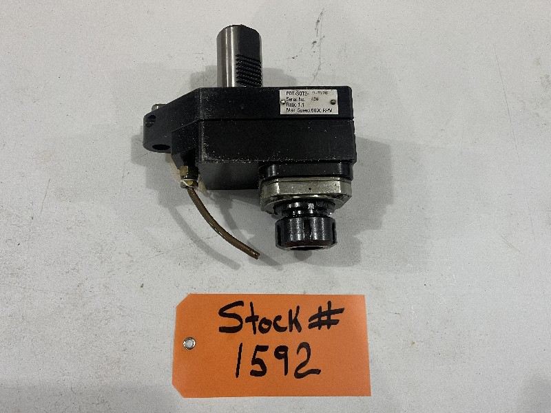 Chevin Tools Inc. Horizontal VDI40 Axial Collet Chuck Live Tool Holder - Stock #1592