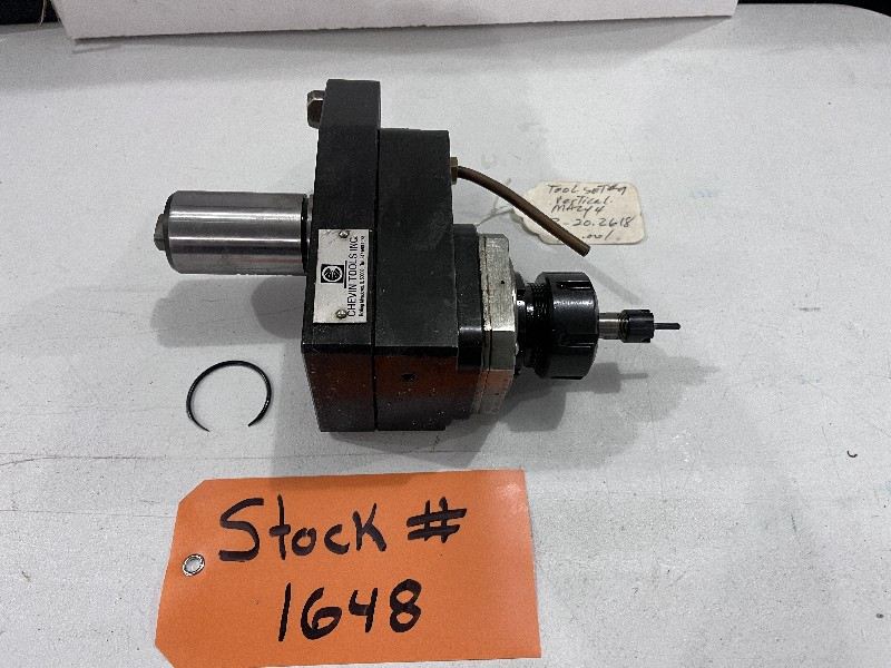 Chevin Tools Inc. VDI40 Axial Collet Chuck Live Tool Holder - Stock #1648