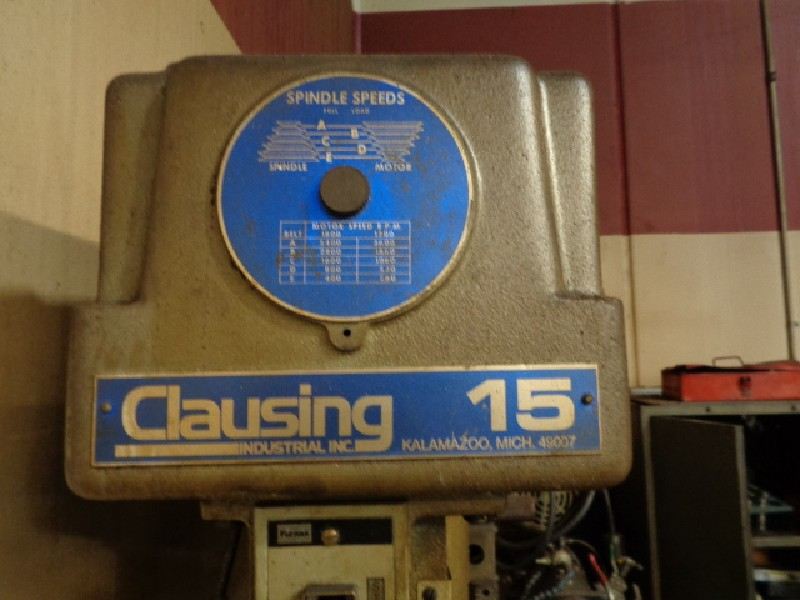 Clausing 15 Drill Press Table - Stock #1324, photo 1 of 2