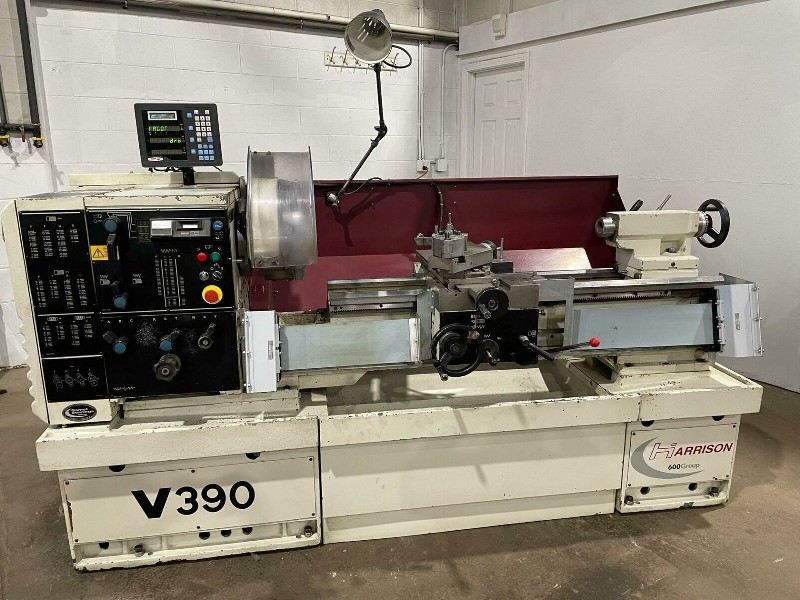 Harrison V390 Gap Bed Engine Lathe - Stock #1331, photo 1 of 2