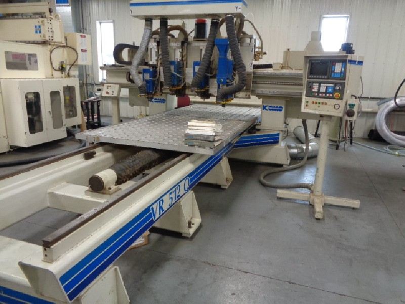 Komo CNC Bridge Type Router VR-512Q 4-Head 3-Axis - CNC Routers