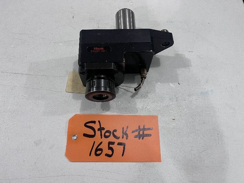 Mazak VDI40 Axial ER32 Collet Chuck Live Tool Holder - Stock #1657