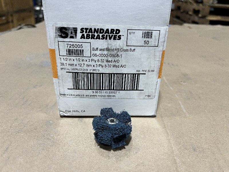 Standard Abrasives Buff and Blend Cross Buff HS - Stock #1622