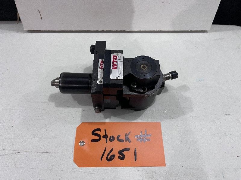 WTO Mazak VDI40 Adjustable Angle Live Tool - Stock #1651